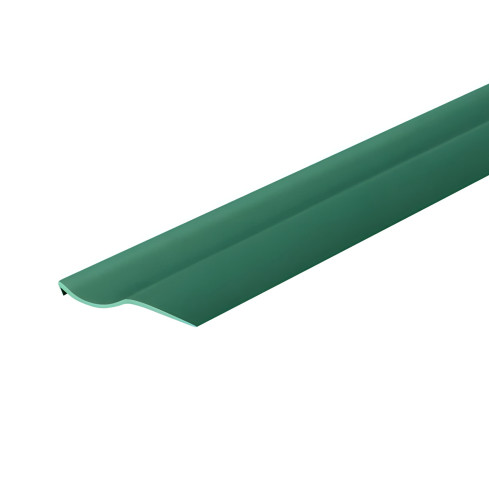 Listwa ogrodzeniowa PCV do montażu pionowego - zielona