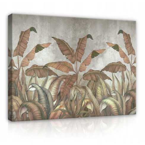 Obraz Na Płótnie LIŚCIE BANANOWCA Duży 120x80