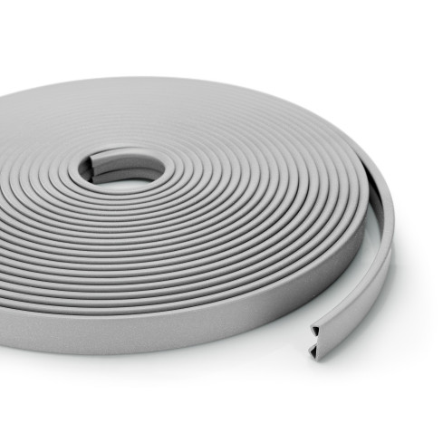 Listwa poręczowa PCV STANDARD 40x8mm srebrny