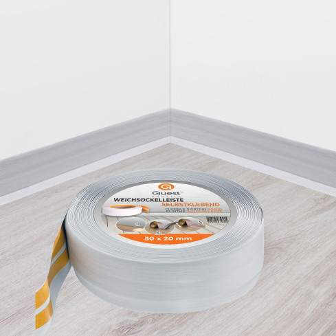 Listwa przypodłogowa samoprzylepna PCV 50x20mm Brzoza