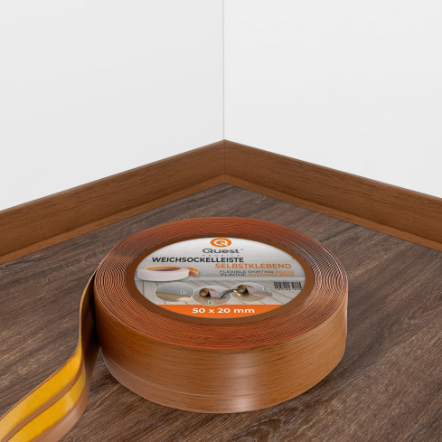 Listwa przypodłogowa samoprzylepna PCV 50x20mm dąb rustykalny