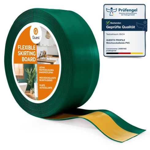 Listwa przypodłogowa samoprzylepna PCV 50x20mm zielony