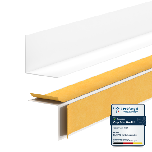 Minimalistyczna listwa przypodłogowa samoprzylepna PVC twarda, Loft, Modern, biały