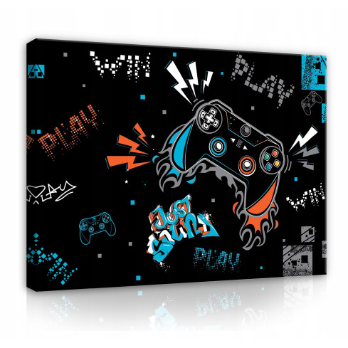 Obraz DO POKOJU DZIECKA Gracz Młodzieżowy 60x40