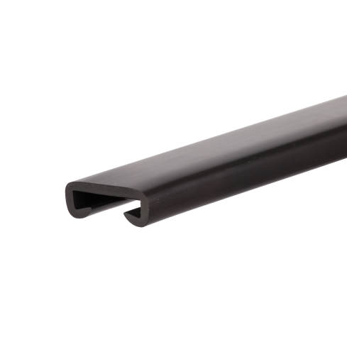 Listwa poręczowa PCV PREMIUM, poręczówka 40x8mm czarna