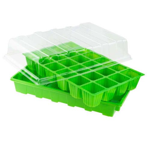 Miniszklarnia kiełkownik inspekt do rozsad 24 komory