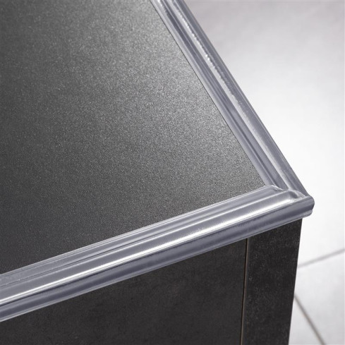 Listwa antypoślizgowa, ochronna, zabezpieczająca PCV 40mm, LAP2 transparentny, 5m