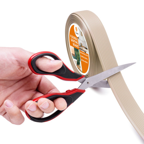 Listwa antypoślizgowa PVC samoprzylepna, rowkowana, LAP3, 35mm, 5m, beż