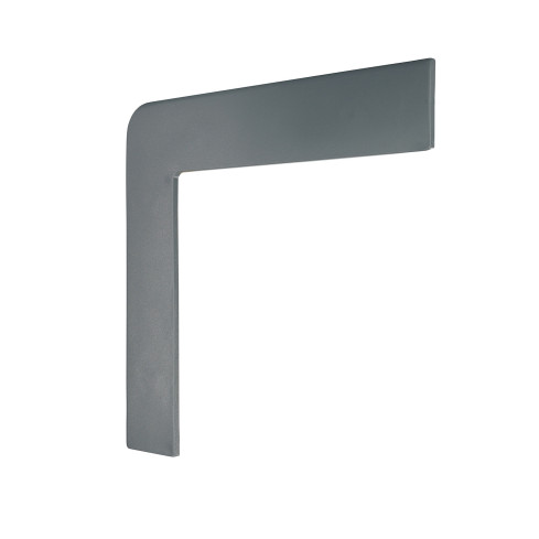 Element przyścienny zewnętrzny P1, ciemnoszary