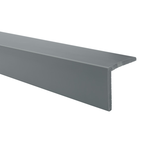 Listwa przyścienna kątowa LZ, ciemnoszary, 1,5m