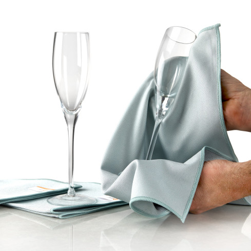 Komplet profesjonalnych ściereczek z mikrofibry do zastosowań domowych - QUESTHOME  - 7 sztuk