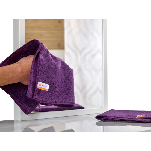 Wielozadaniowa ściereczka z mikrofibry - All Purple 40x40