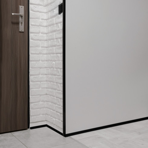 Kątownik miękki PCV - KM - brąz