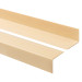 Profil schodowy PCV 50x42 mm, antypoślizgowy nosek schodowy, RGP, krem, 150 cm