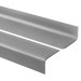 Profil schodowy PCV 70x40 mm, antypoślizgowy nosek schodowy, RGPD, ciemnoszary, 150 cm