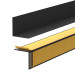 Minimalistyczna listwa przypodłogowa samoprzylepna PVC twarda, Loft, Modern, czarny