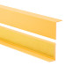 Profil kątowy PVC nierównoramienny, samoprzylepna ochrona krawędzi, ochrona narożników, złoty