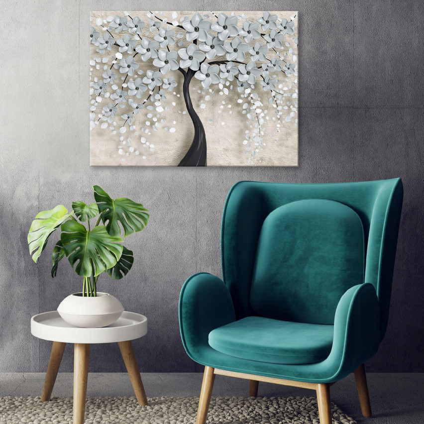 Obraz do salonu abstrakcja nowoczesny 3D 100x70