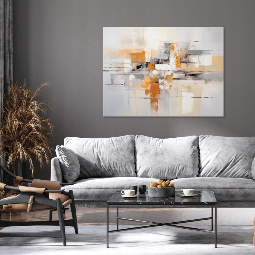 OBRAZ DO SALONU ABSTRAKCJA NOWOCZESNY LOFT DUŻY NA PŁÓTNIE ŚCIANĘ 100x70