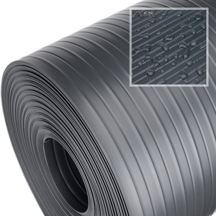 Taśma Ogrodzeniowa Quest® Lux 900 g/m2, 19cm Antracyt RAL7016, 26 m
