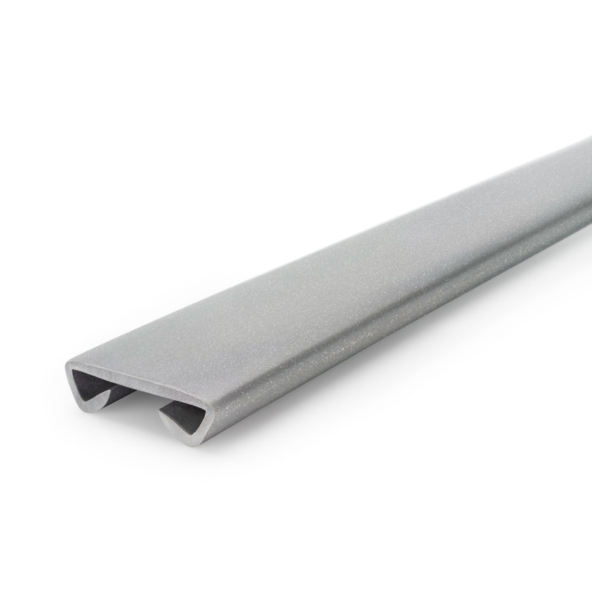 Listwa poręczowa PCV STANDARD 40x8mm srebrny