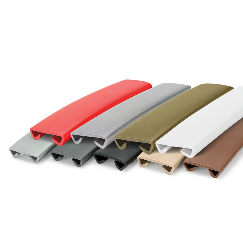 Listwa poręczowa PCV STANDARD 40x8mm mosiądz