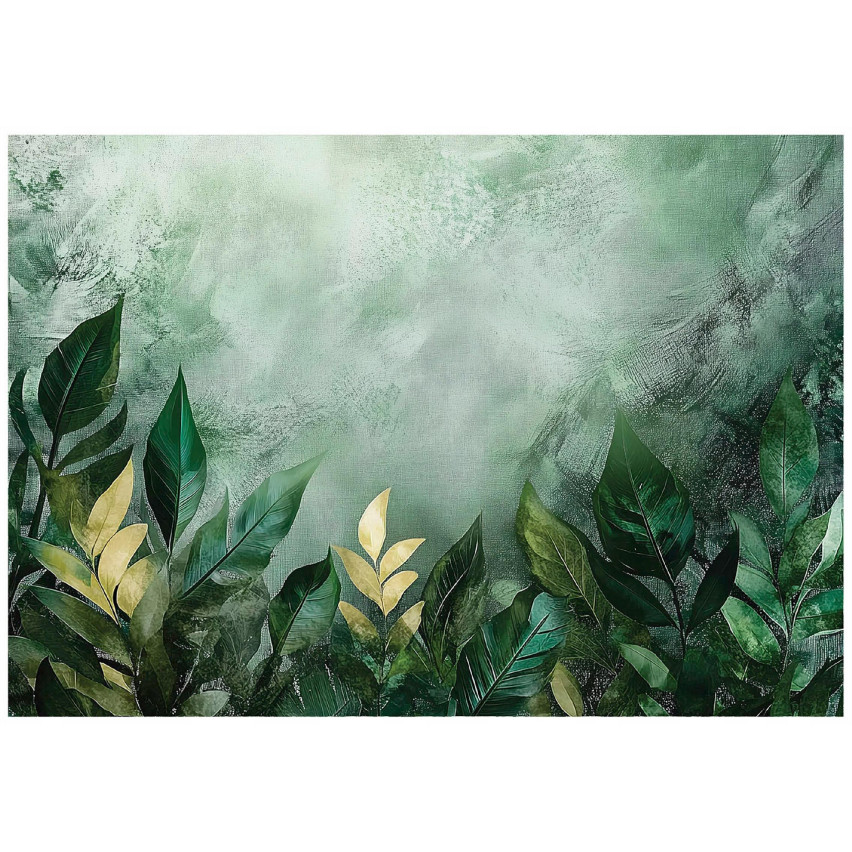 FOTOTAPETA LIŚCIE ZIELONE NATURA SYPIALNIA SALON TAPETA FLIZELINA 300x210