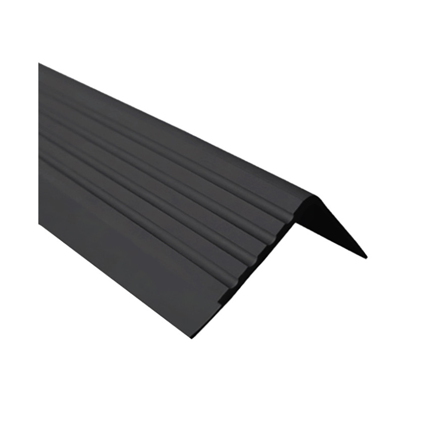 Profil schodowy antypoślizgowy 40x40mm 150cm czarny