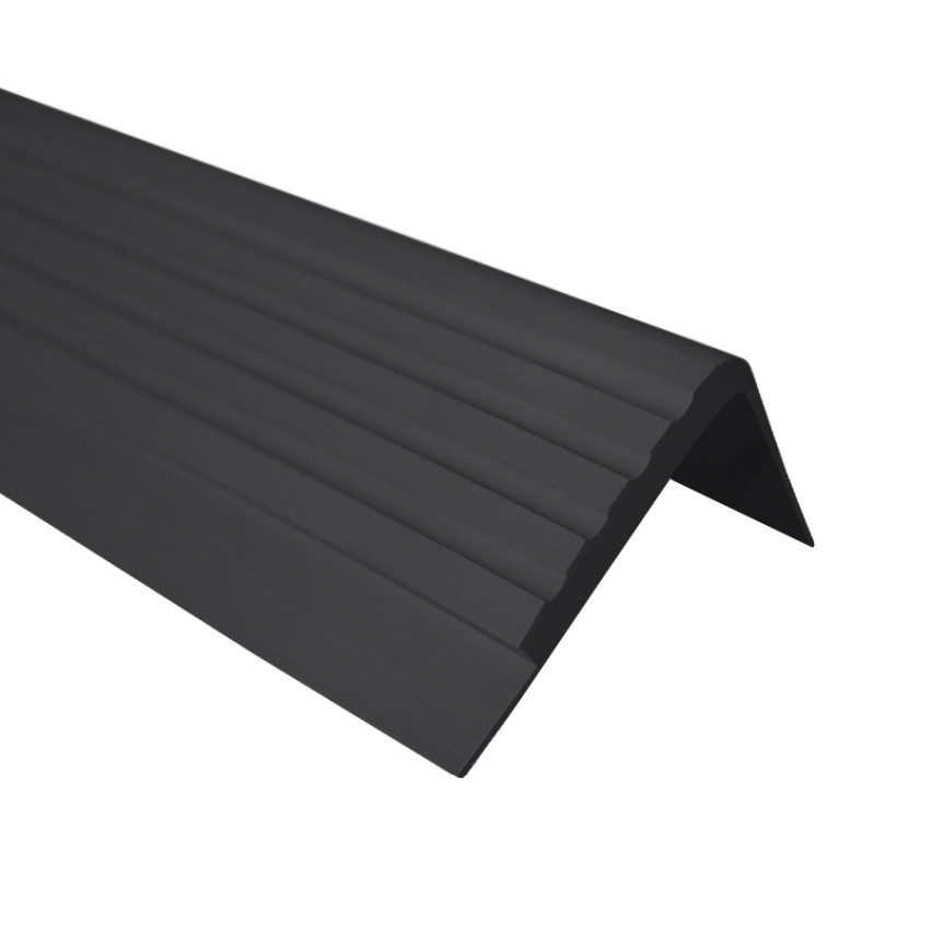 Profil na schody antypoślizgowy 42x40mm 150cm czarny