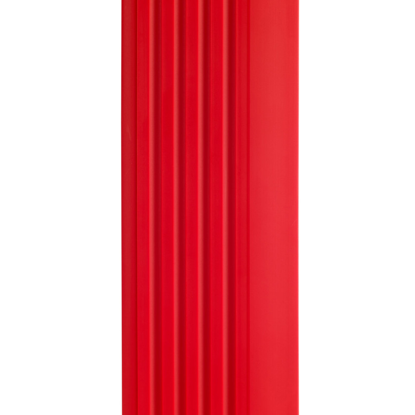 Profil schodowy antypoślizgowy z klejem 50x42mm, czerwony