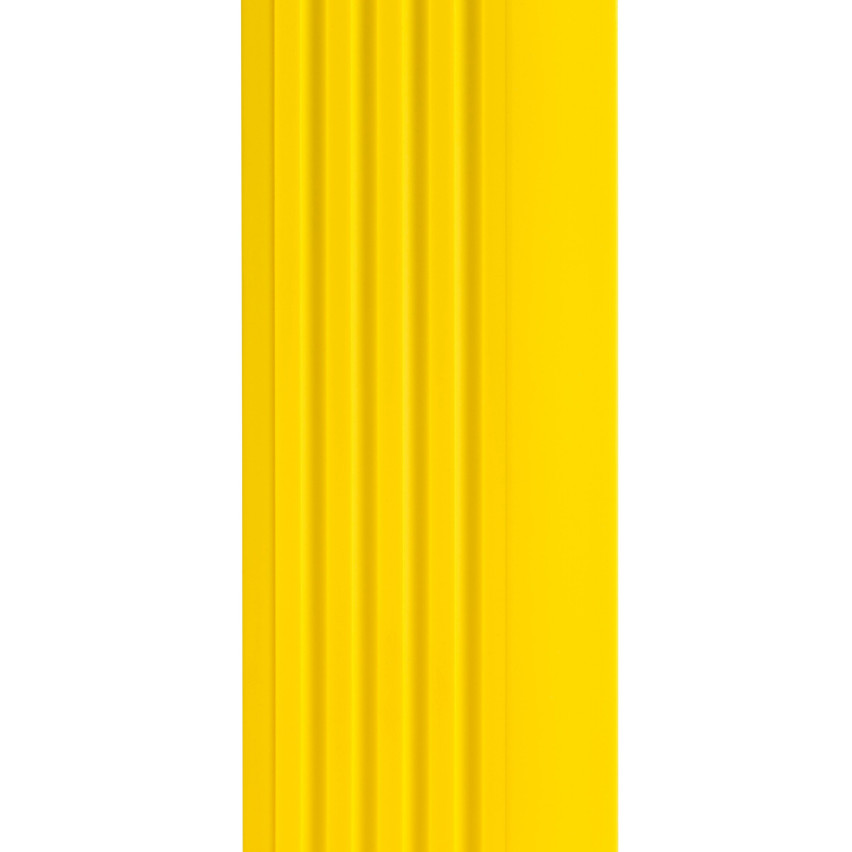 Profil schodowy antypoślizgowy z klejem 50x42mm, żółty