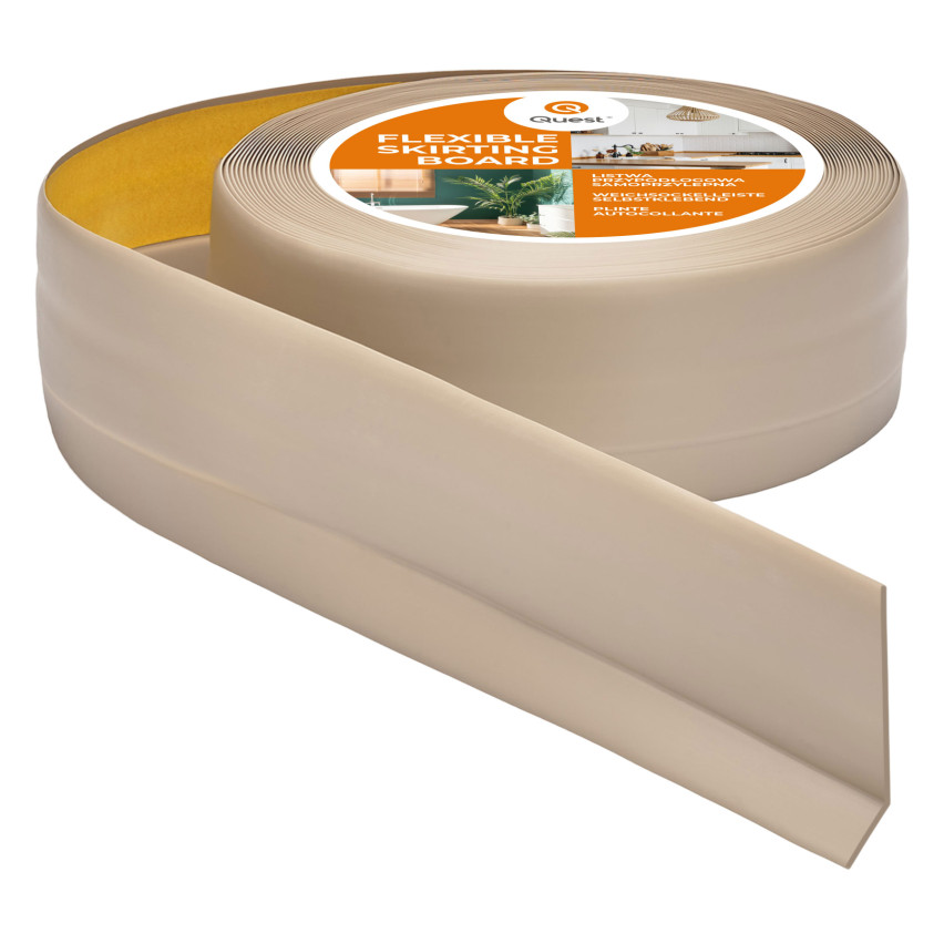 Listwa przypodłogowa samoprzylepna PCV 50x20mm Beż