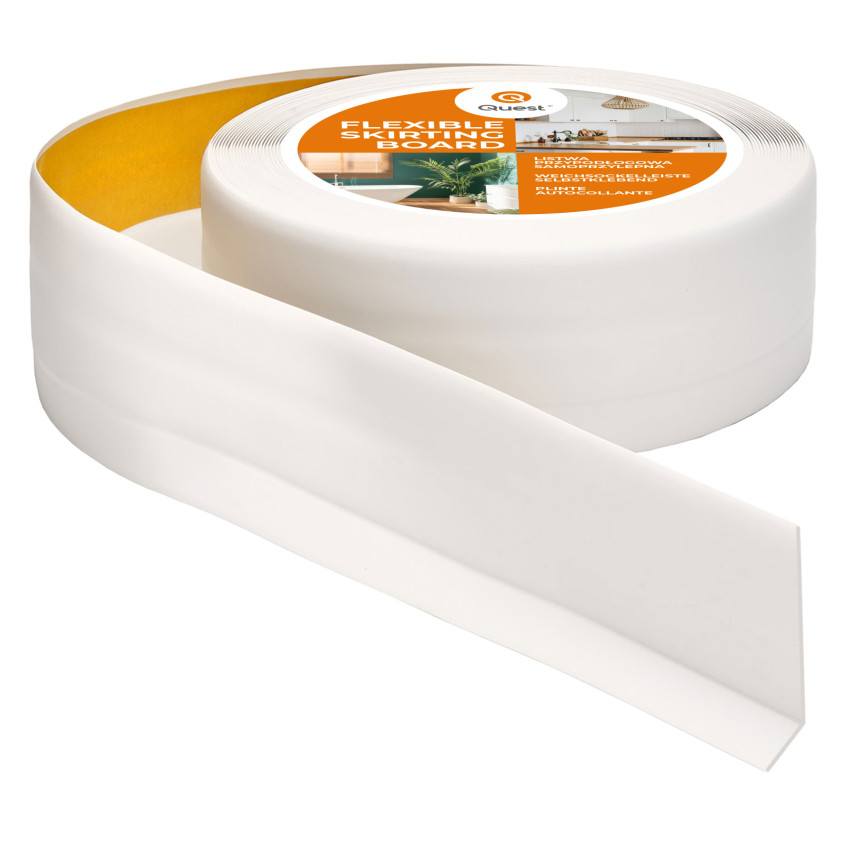 Listwa przypodłogowa samoprzylepna PCV 50x20mm Biały 