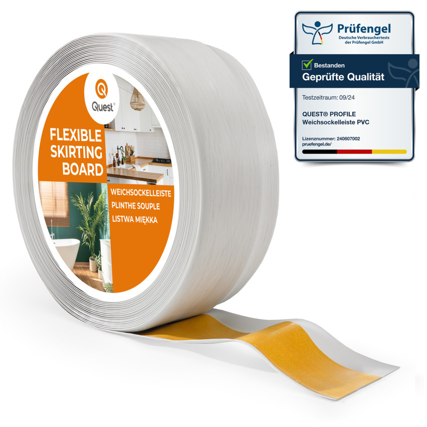 Listwa przypodłogowa samoprzylepna PCV 50x20mm Brzoza