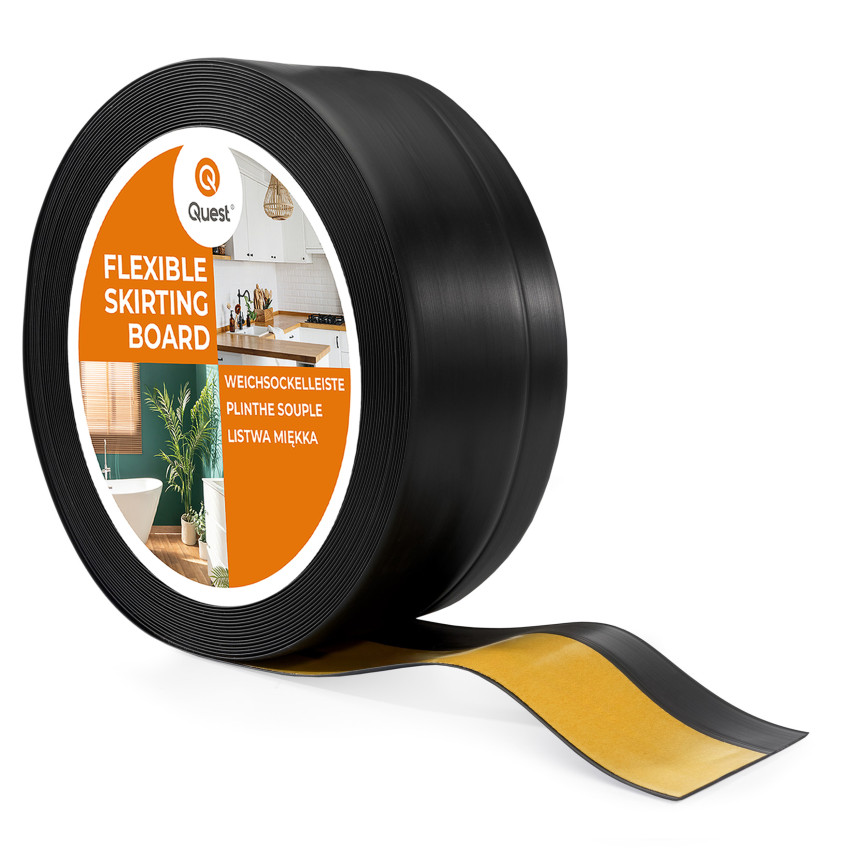 Listwa przypodłogowa samoprzylepna PCV 50x20mm czarny