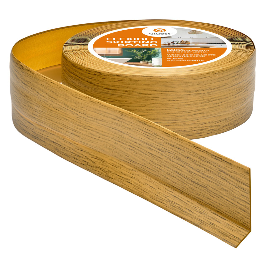 Listwa przypodłogowa samoprzylepna PCV 50x20mm dąb