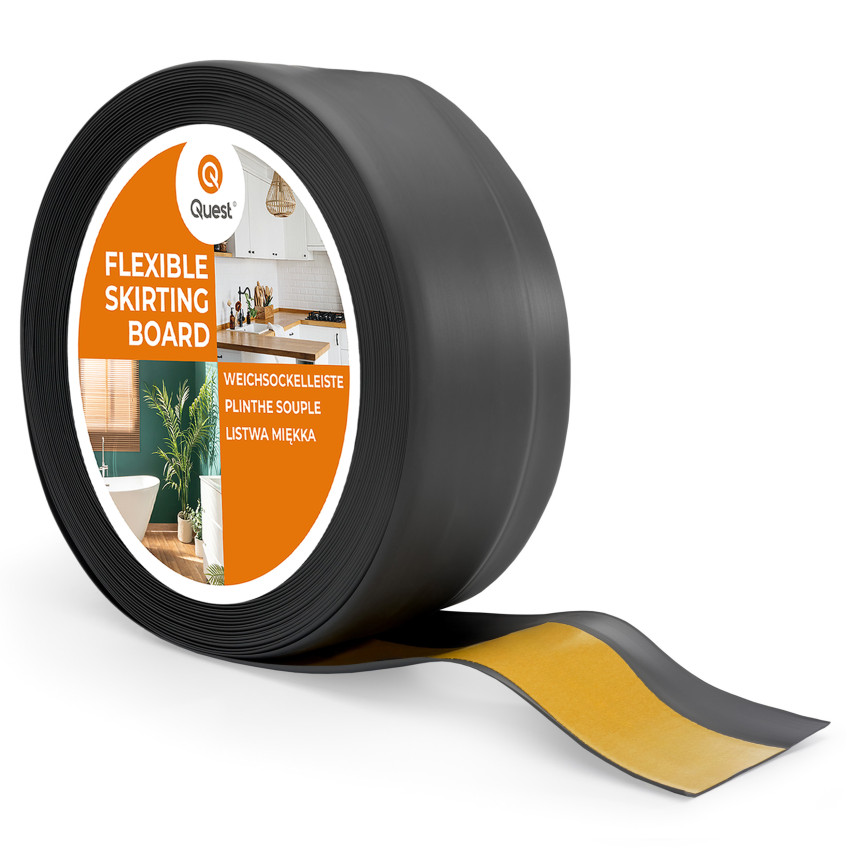 Listwa przypodłogowa samoprzylepna PCV 50x20mm Grafit
