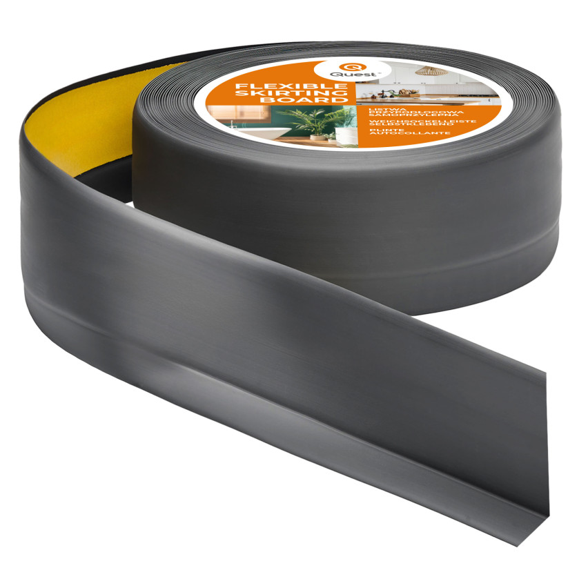 Listwa przypodłogowa samoprzylepna PCV 50x20mm Grafit
