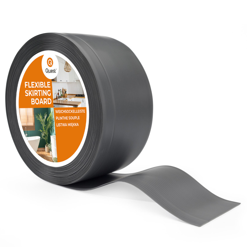 Listwa przypodłogowa PCV 100x25mm ciemnoszara