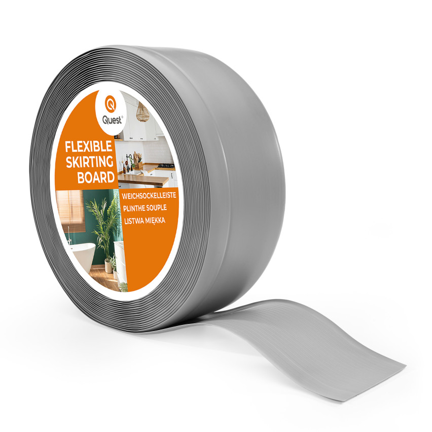 Listwa przypodłogowa PCV 70x20mm szara