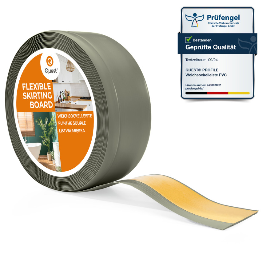 Listwa przypodłogowa samoprzylepna PCV 70x20mm, oliwkowy