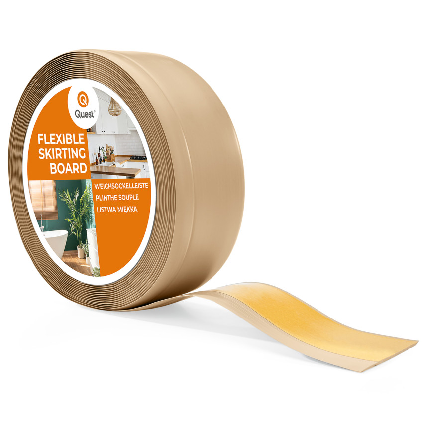 Listwa przypodłogowa samoprzylepna PCV 70x20mm, piaskowy