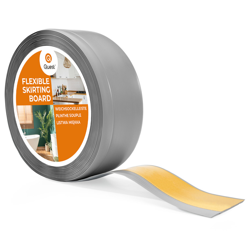 Listwa przypodłogowa samoprzylepna PCV 70x20mm szary