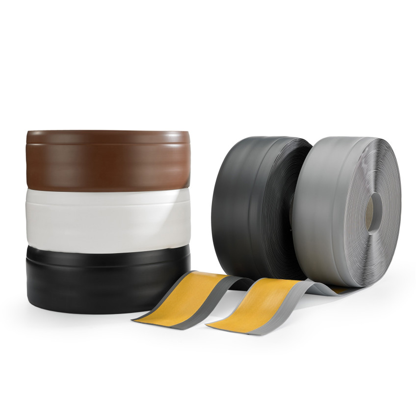 Listwa przypodłogowa samoprzylepna PCV 70x20mm brąz