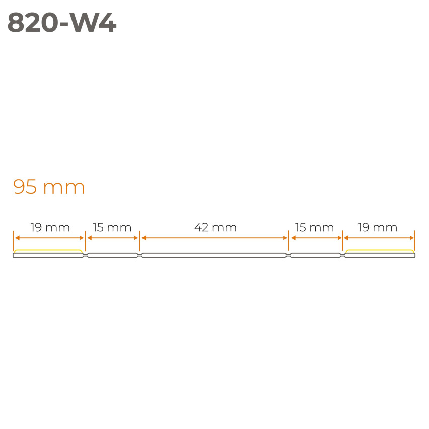 Listwa wielofunkcyjna z PCV 2in1 – samoprzylepny panel wykończeniowy, 110 mm, czarny