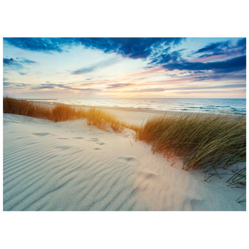 FOTOTAPETA PLAŻA MORZE WYDMY DO SYPIALNI SALONU TAPETA ŚCIENNA 250x175