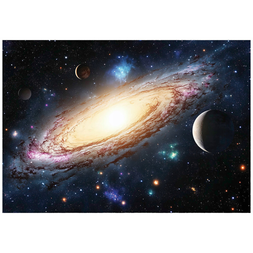 FOTOTAPETA KOSMOS PLANETY GALAKTYKA TAPETA DLA DZIECI CHŁOPCA 400x280