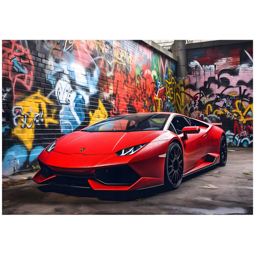 FOTOTAPETA AUTO SPORTOWE DLA CHŁOPCA MŁODZIEŻY TAPETA DLA DZIECI 400x280