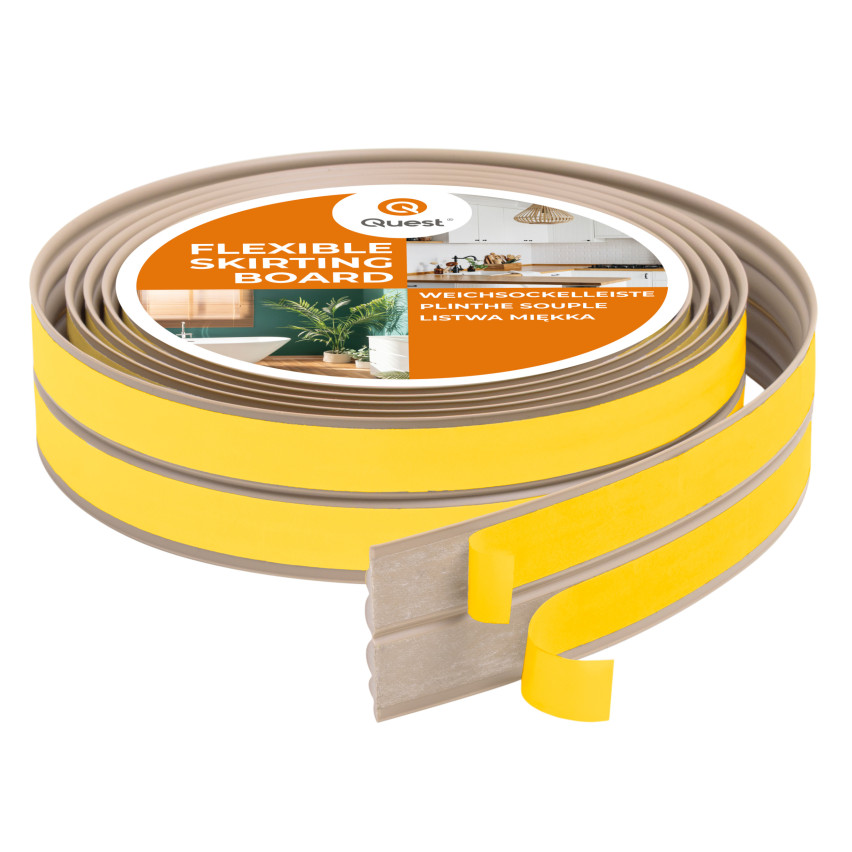 Listwa antypoślizgowa, ochronna, zabezpieczająca PCV 40mm, LAP2 beżowy, 5m
