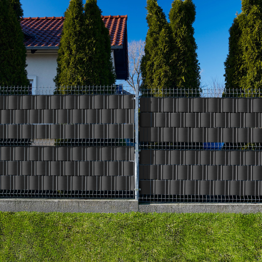 Taśma Ogrodzeniowa Quest® Lux  900 g/m2, 19cm Antracyt RAL7016, 26 m